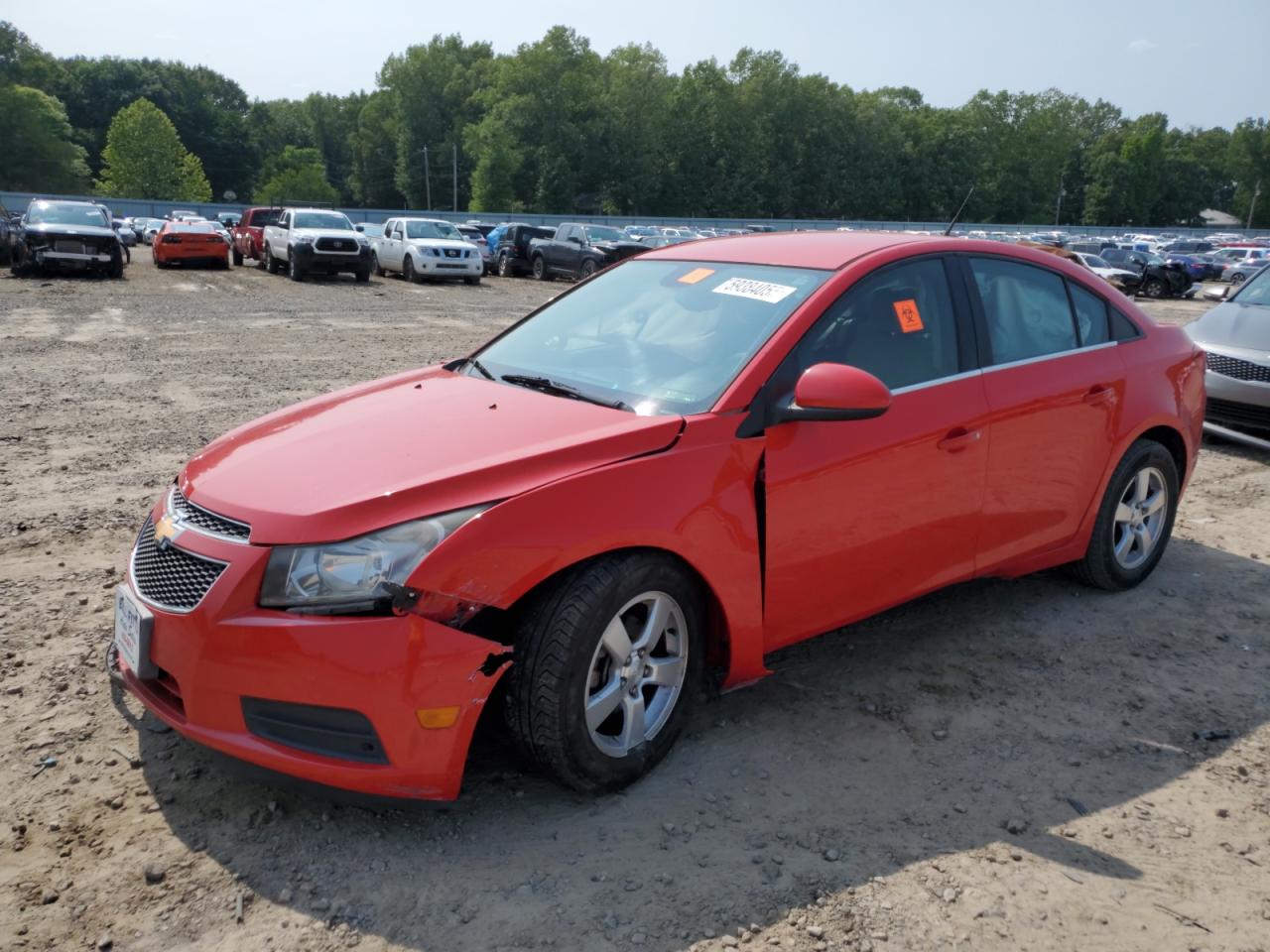 2014 Chevrolet Cruze Lt na sprzedaż w Conway, AR - Side