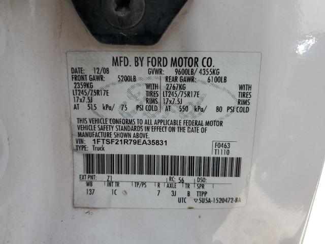 2009 FORD F250 SUPER DUTY  
