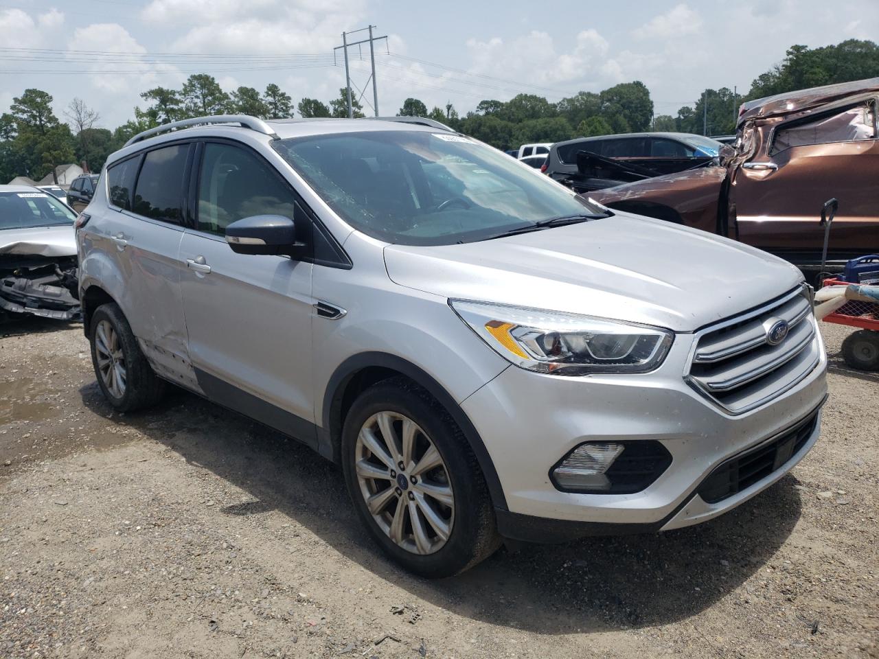 2017 Ford Escape Titanium VIN: 1FMCU9J92HUB72615 Lot: 63051195