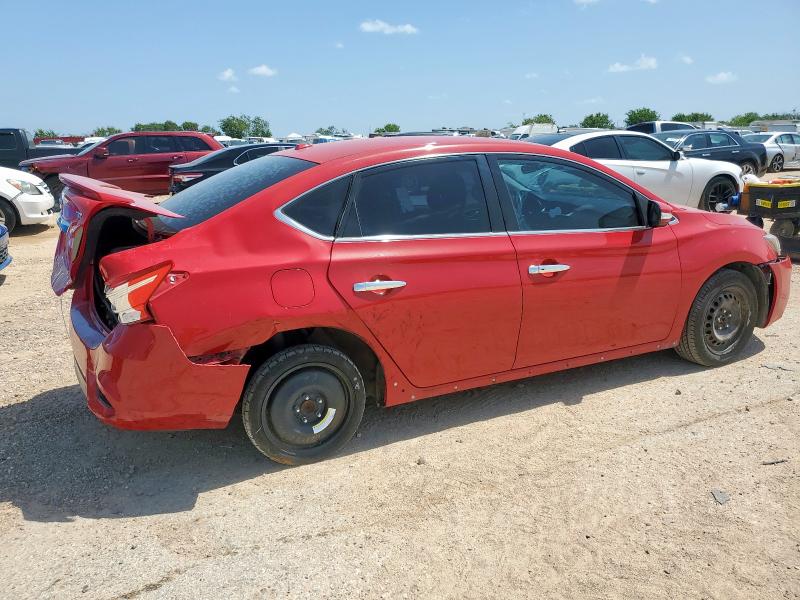 Седани NISSAN SENTRA 2016 Червоний