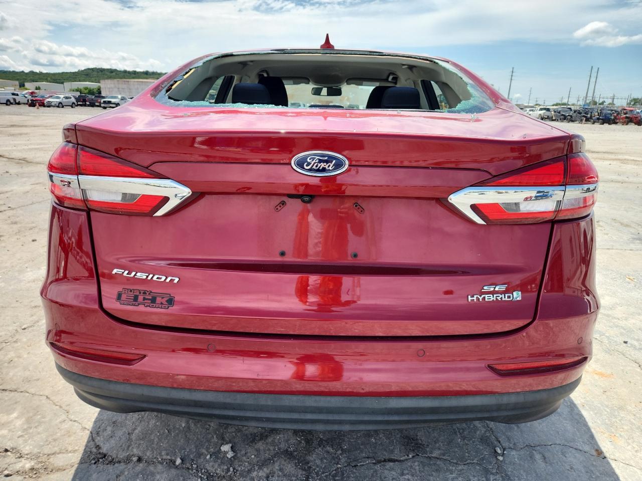 2019 Ford Fusion Se VIN: 3FA6P0LU8KR174508 Lot: 62689815