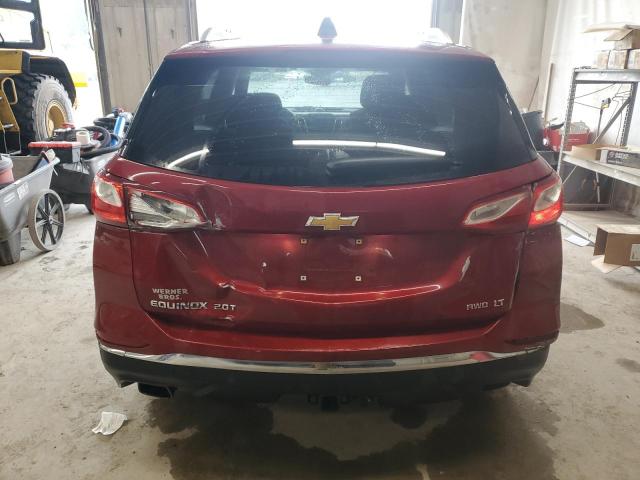  CHEVROLET EQUINOX 2018 Czerwony