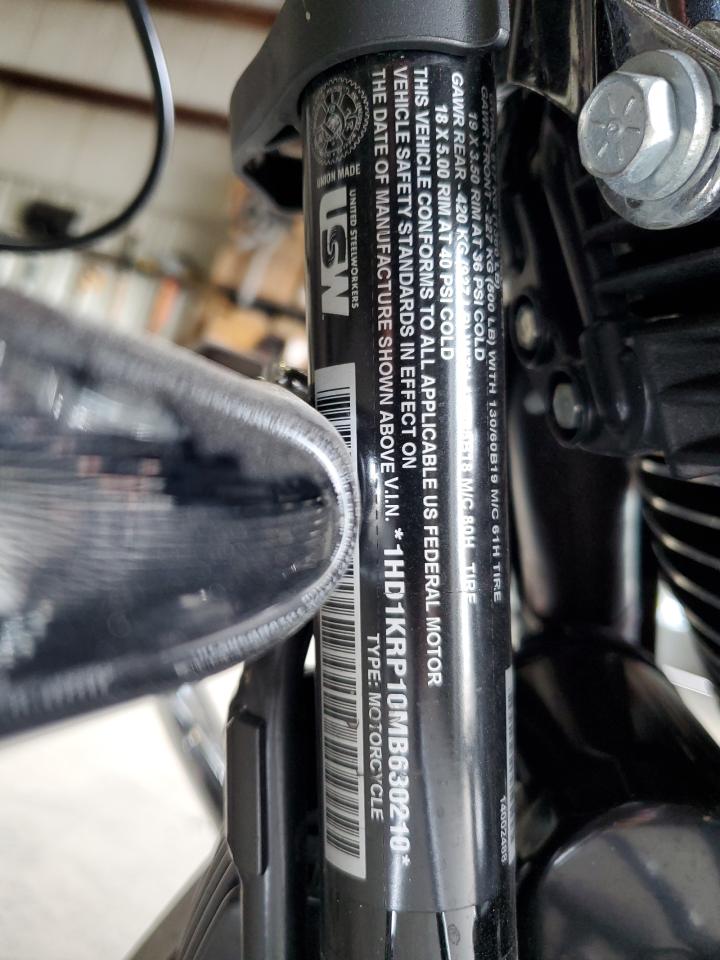 2021 Harley-Davidson Flhxs VIN: 1HD1KRP10MB630210 Lot: 62553025