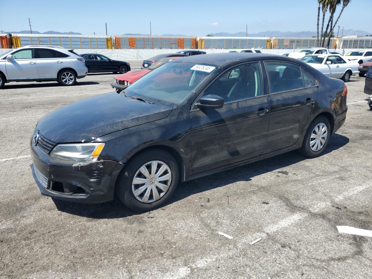 2014 Volkswagen Jetta Base zu verkaufen in Van Nuys, CA - Front End