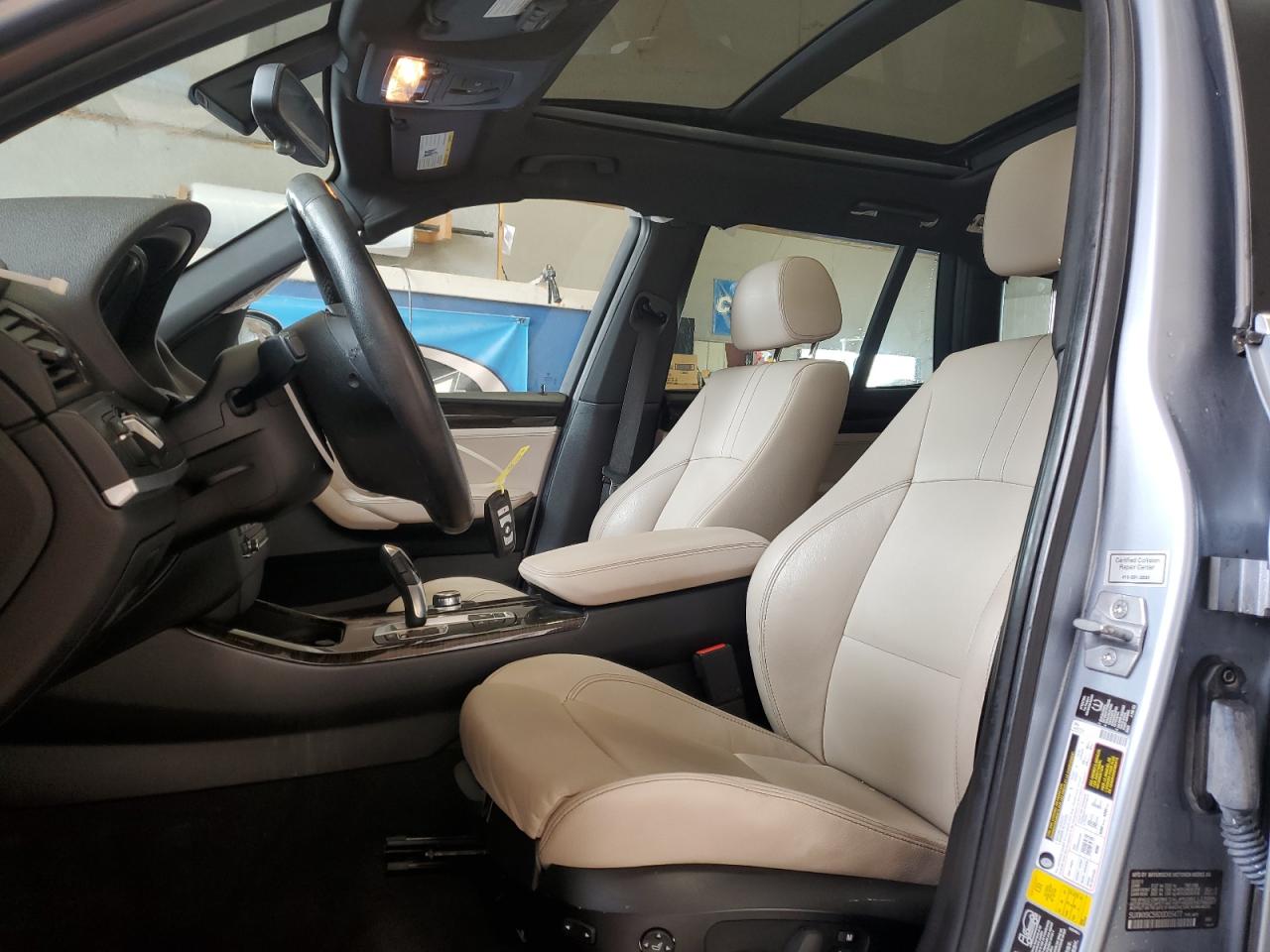 2013 BMW X3 xDrive28I VIN: 5UXWX9C56D0D05477 Lot: 61342425