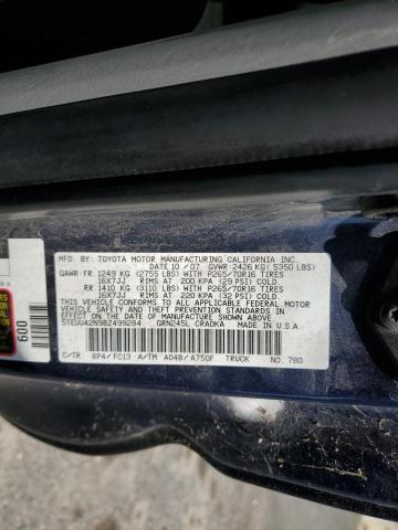 2008 TOYOTA TACOMA ACCESS CAB  