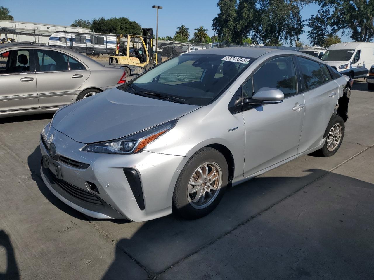 2019 Toyota Prius للبيع في Sacramento، CA - Rear End