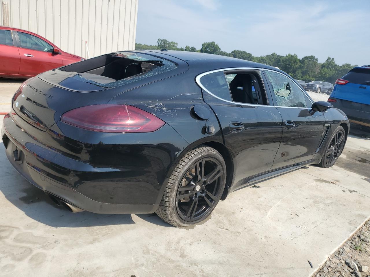 2014 Porsche Panamera S black null gas WP0AB2A70EL055317 photo #4