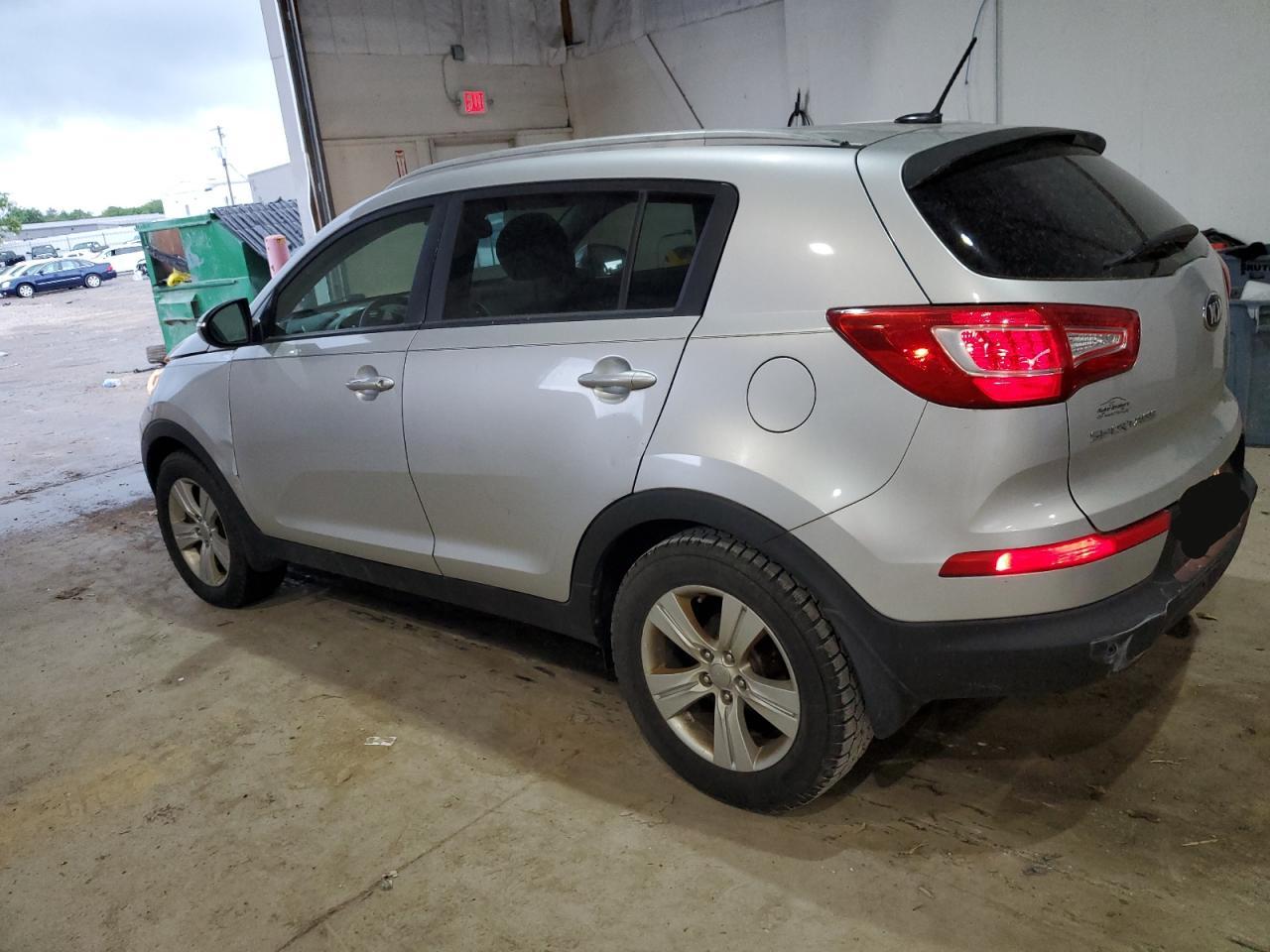 2013 Kia Sportage Base VIN: KNDPB3A21D7371160 Lot: 59552295