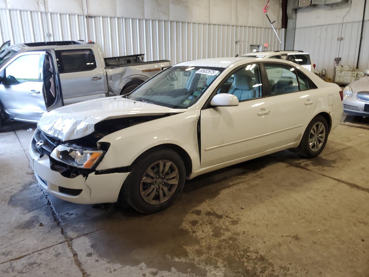 2008 Hyundai Sonata Gls zu verkaufen in Franklin, WI - Front End