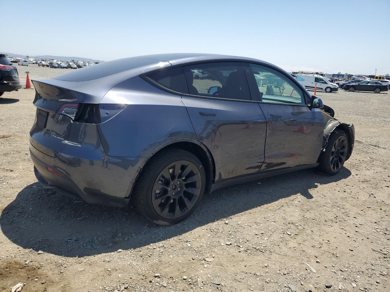 TESLA MODEL Y 2022 VIN 7SAYGDEE4NF481392 zdjęcie 3