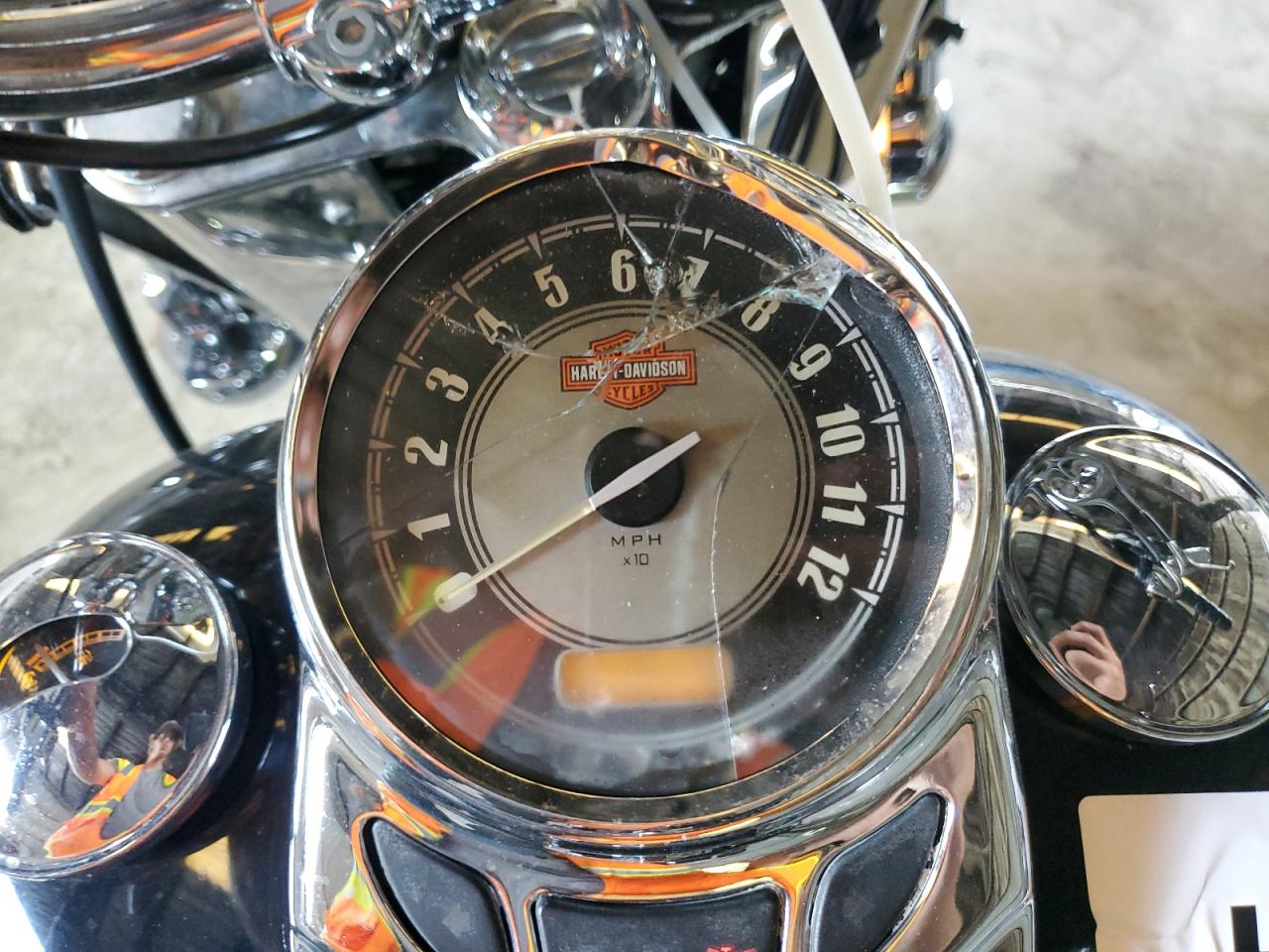 2012 Harley-Davidson Flstc Heritage Softail Classic VIN: 1HD1BWV18CB016568 Lot: 62645265