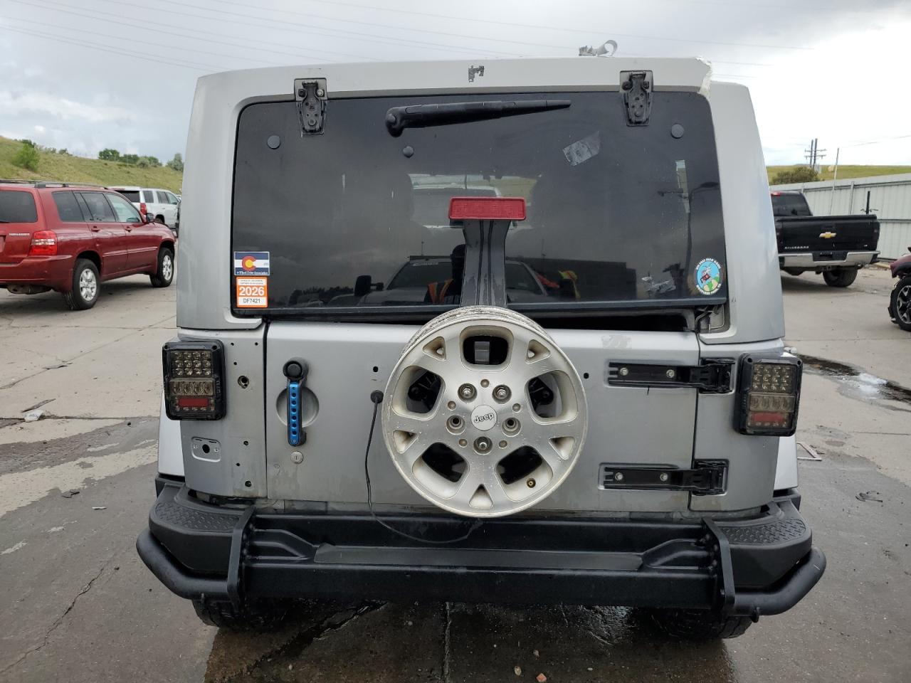 2013 Jeep Wrangler Unlimited Sahara VIN: 1C4BJWEG9DL641957 Lot: 62336175