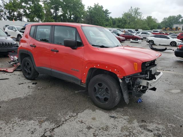  JEEP RENEGADE 2019 Красный