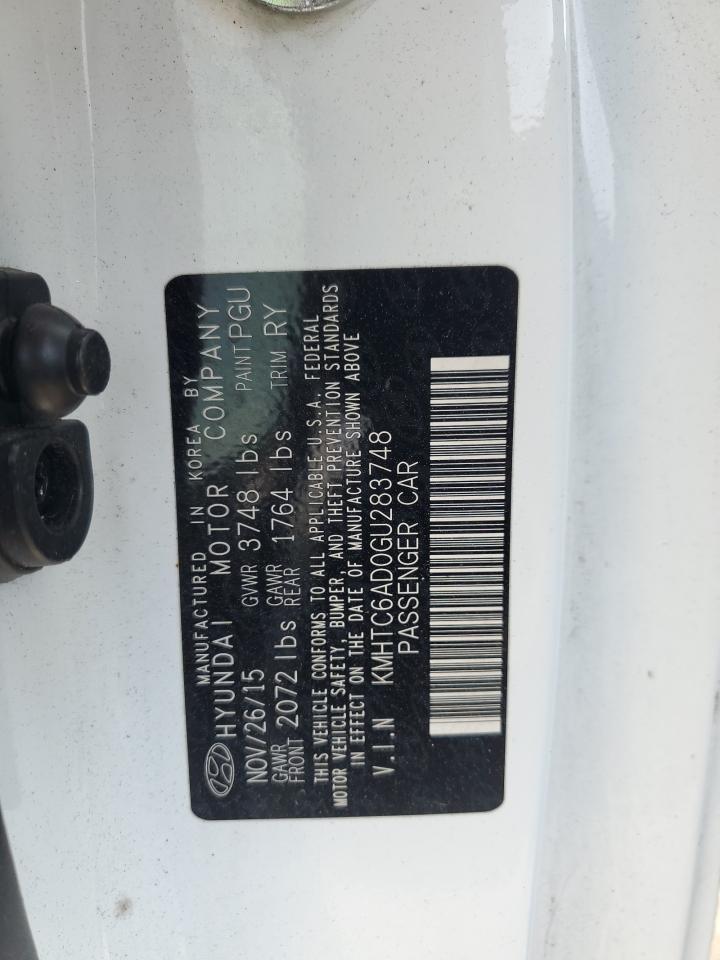 kmhtc6ad0gu283748 KMHTC6AD0GU283748 2016 Hyundai Veloster
