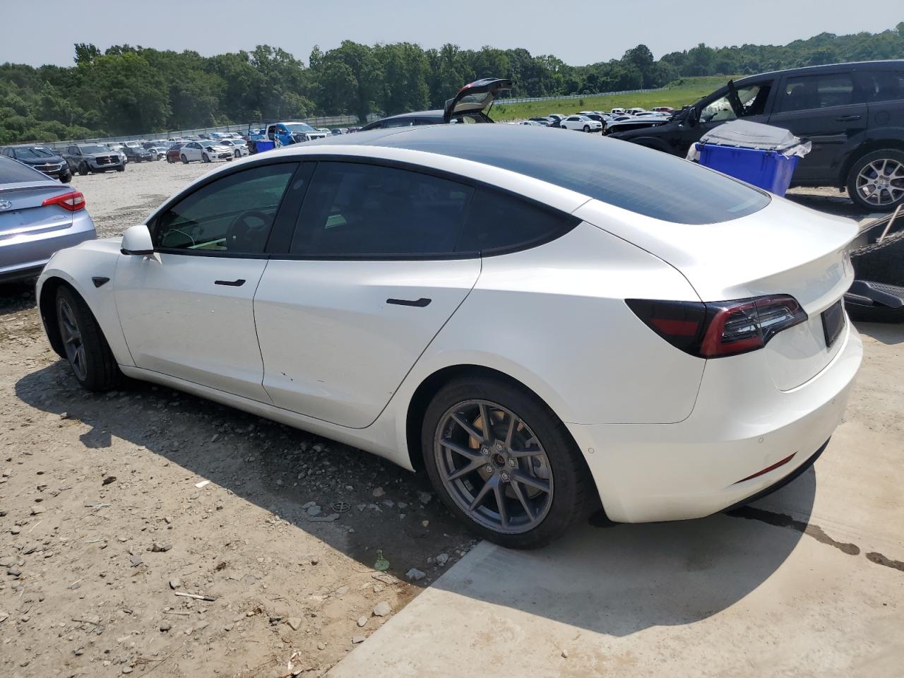 TESLA MODEL 3 2021 VIN 5YJ3E1EB4MF906657 фото 2