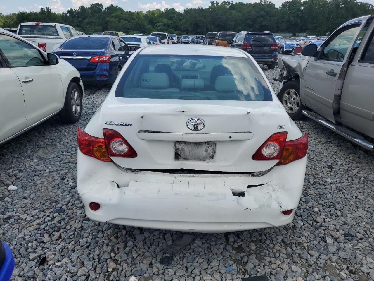 2010 Toyota Corolla Base VIN: 1NXBU4EE9AZ186653 Lot: 62839555