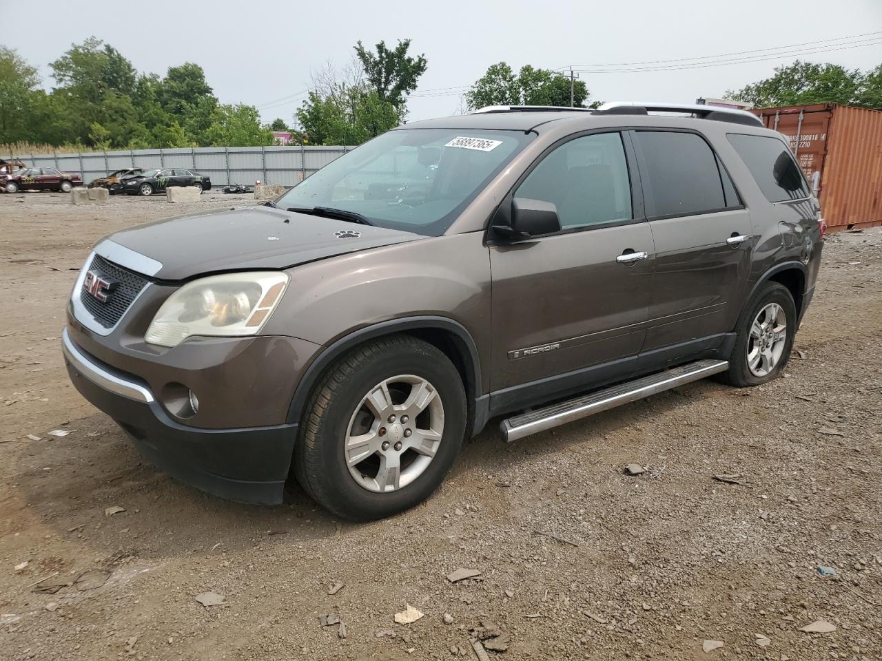 2008 Gmc Acadia Sle na sprzedaż w Chicago Heights, IL - Rear End
