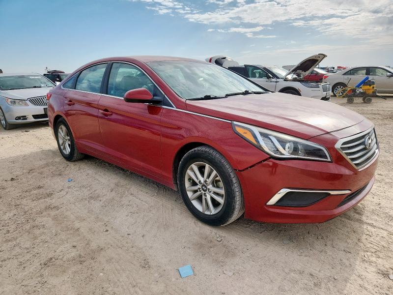  HYUNDAI SONATA 2017 Красный