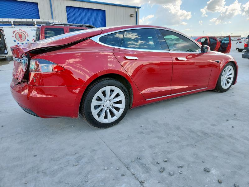  TESLA MODEL S 2017 Czerwony