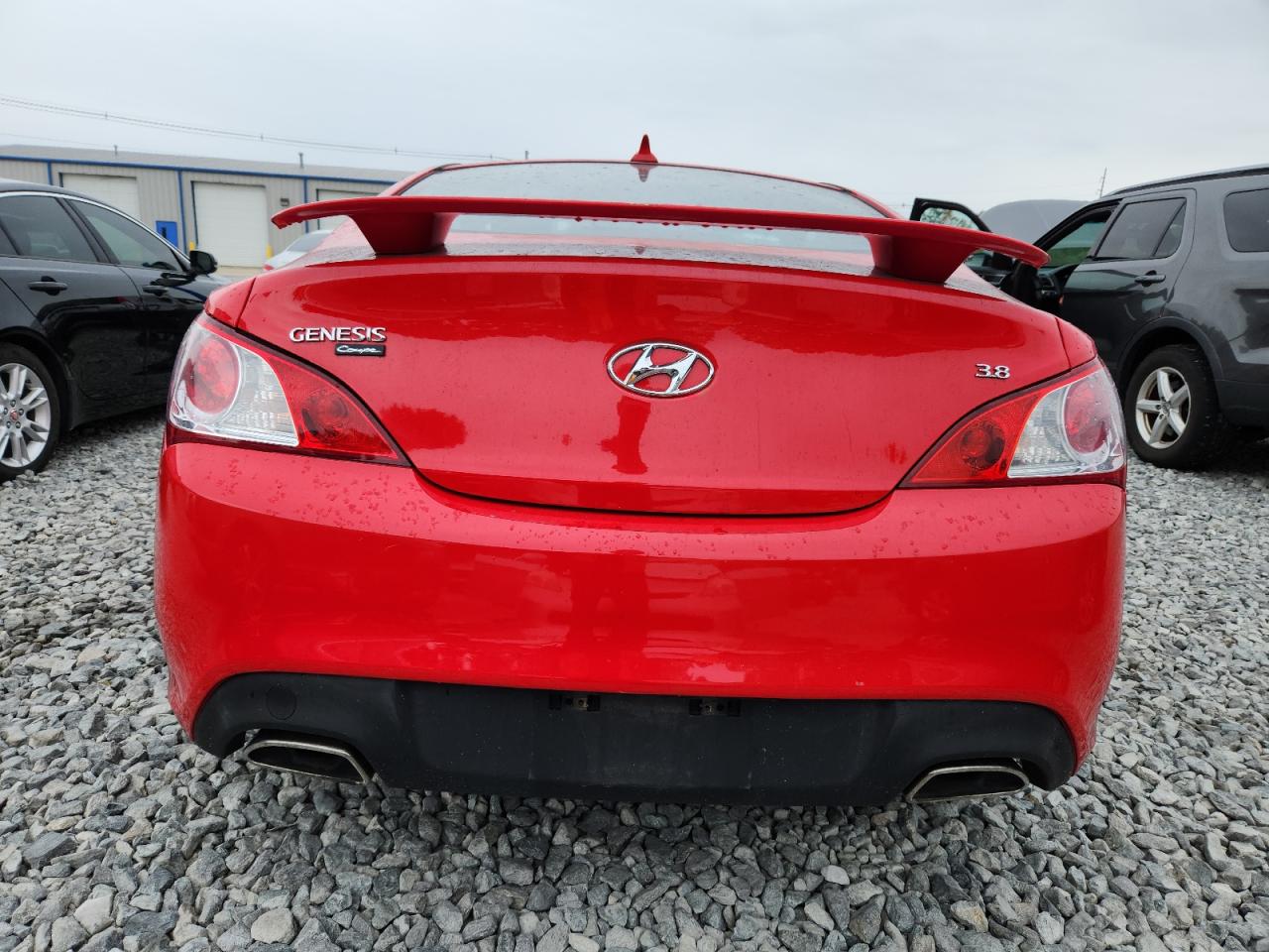 2010 Hyundai Genesis Coupe 3.8L VIN: KMHHU6KH8AU004641 Lot: 62854555