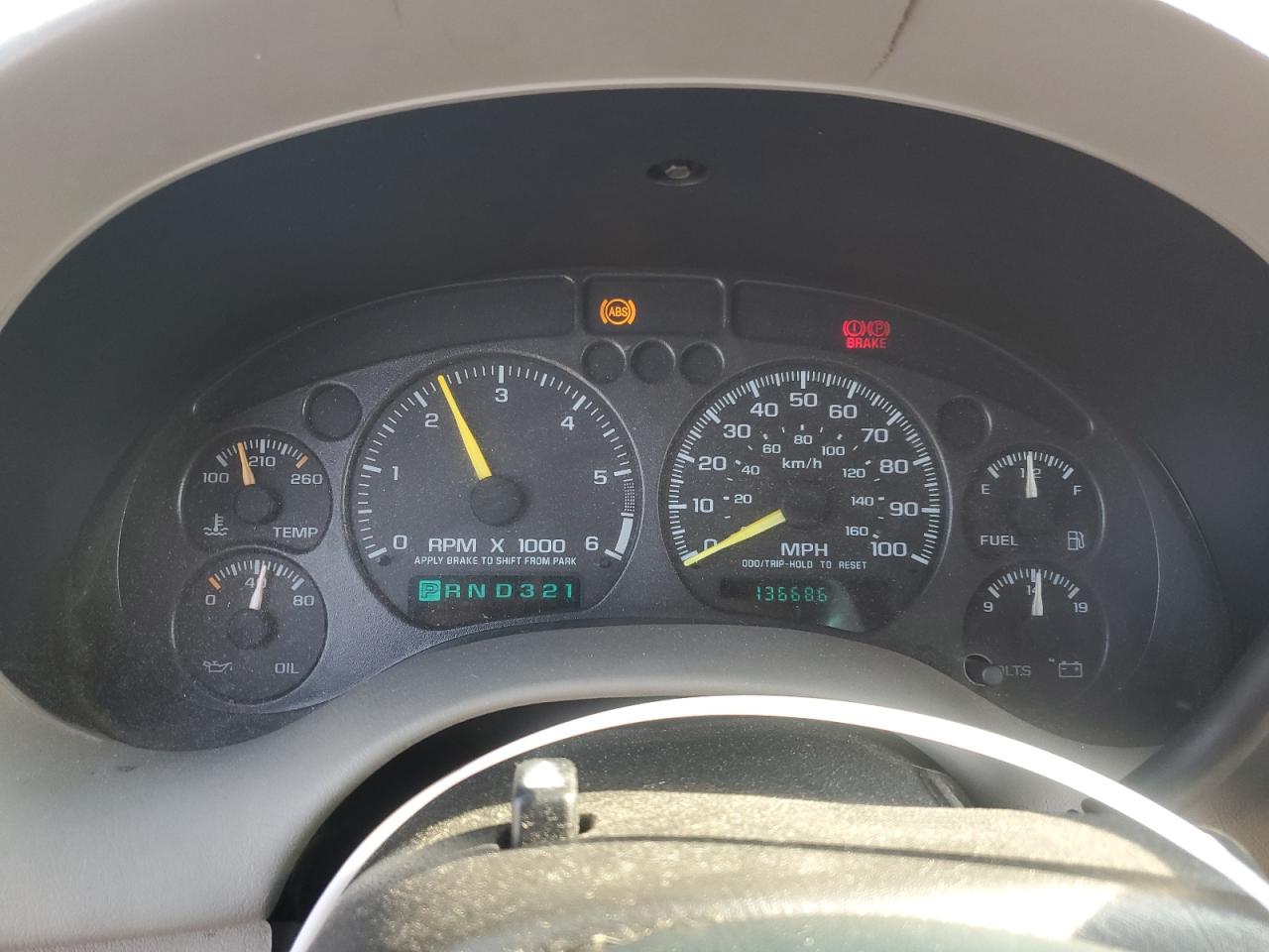 2001 Chevrolet Blazer VIN: 1GNDT13WX12107794 Lot: 62183065