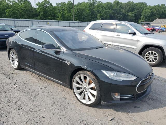 Hatchbacks TESLA MODEL S 2012 Czarny