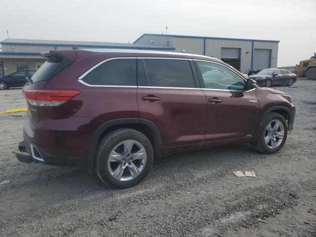  TOYOTA HIGHLANDER 2017 Бургунди