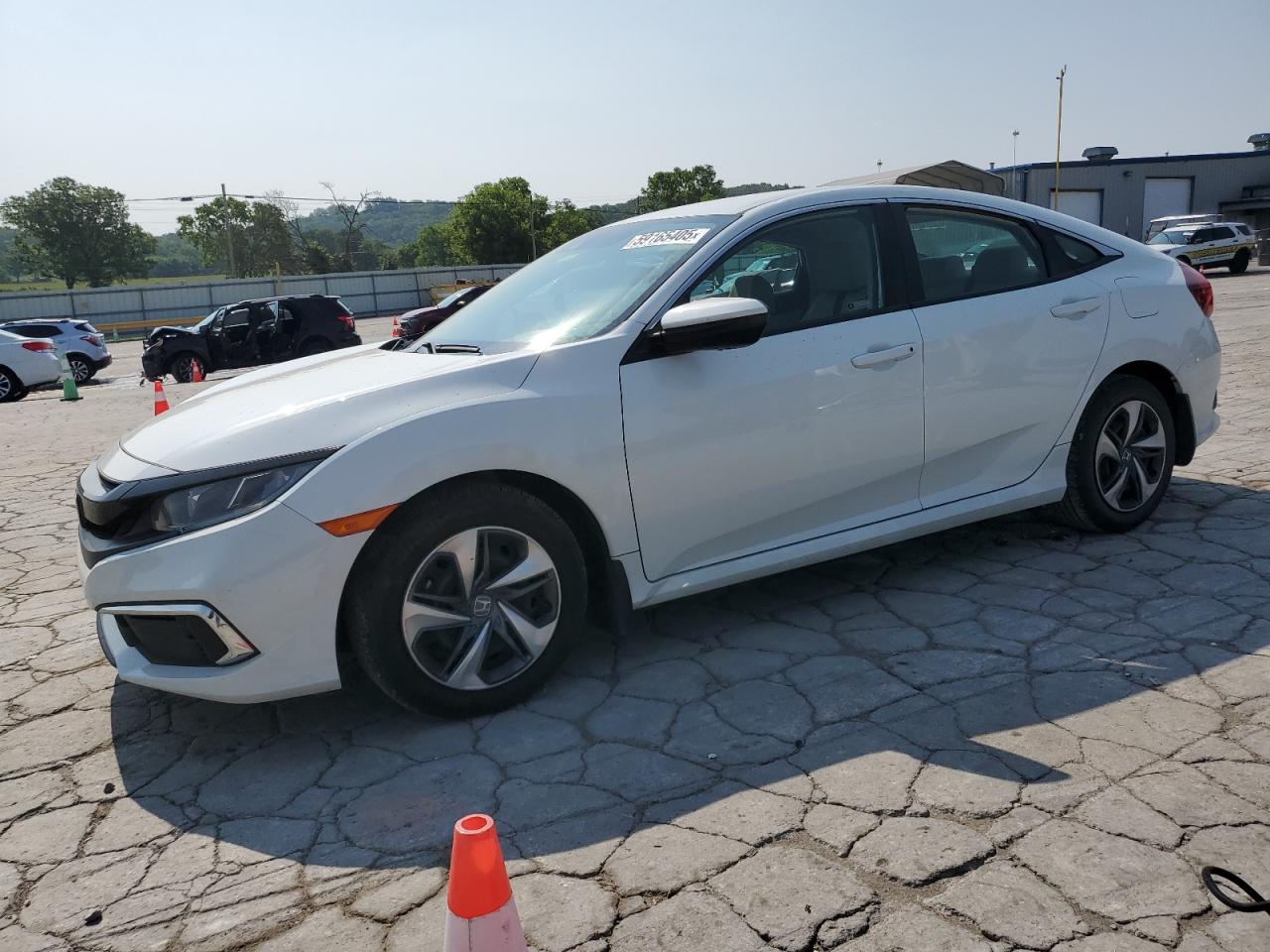 2021 Honda Civic Lx zu verkaufen in Lebanon, TN - Hail