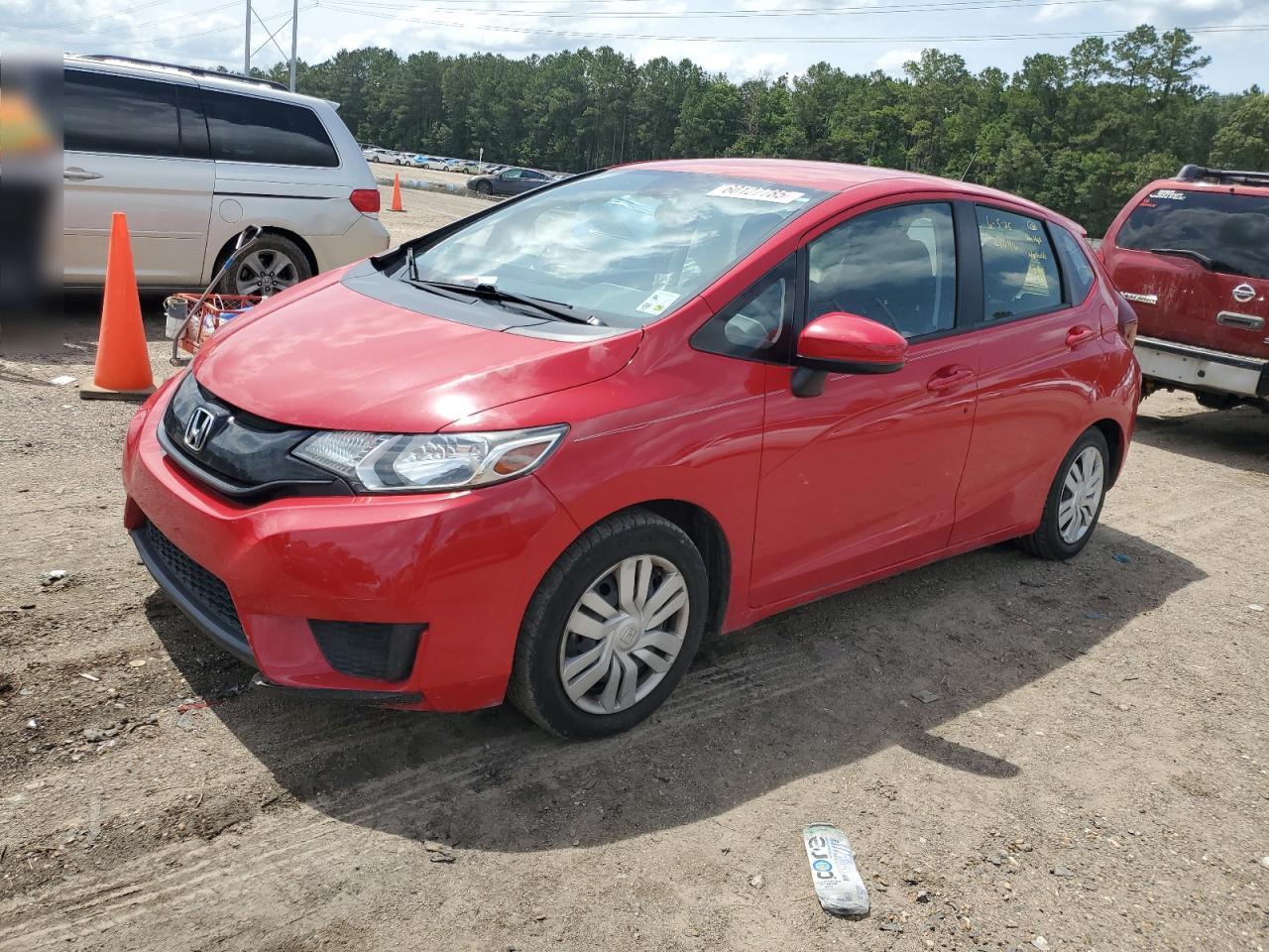 2016 Honda Fit Lx იყიდება Greenwell Springs-ში, LA - Side