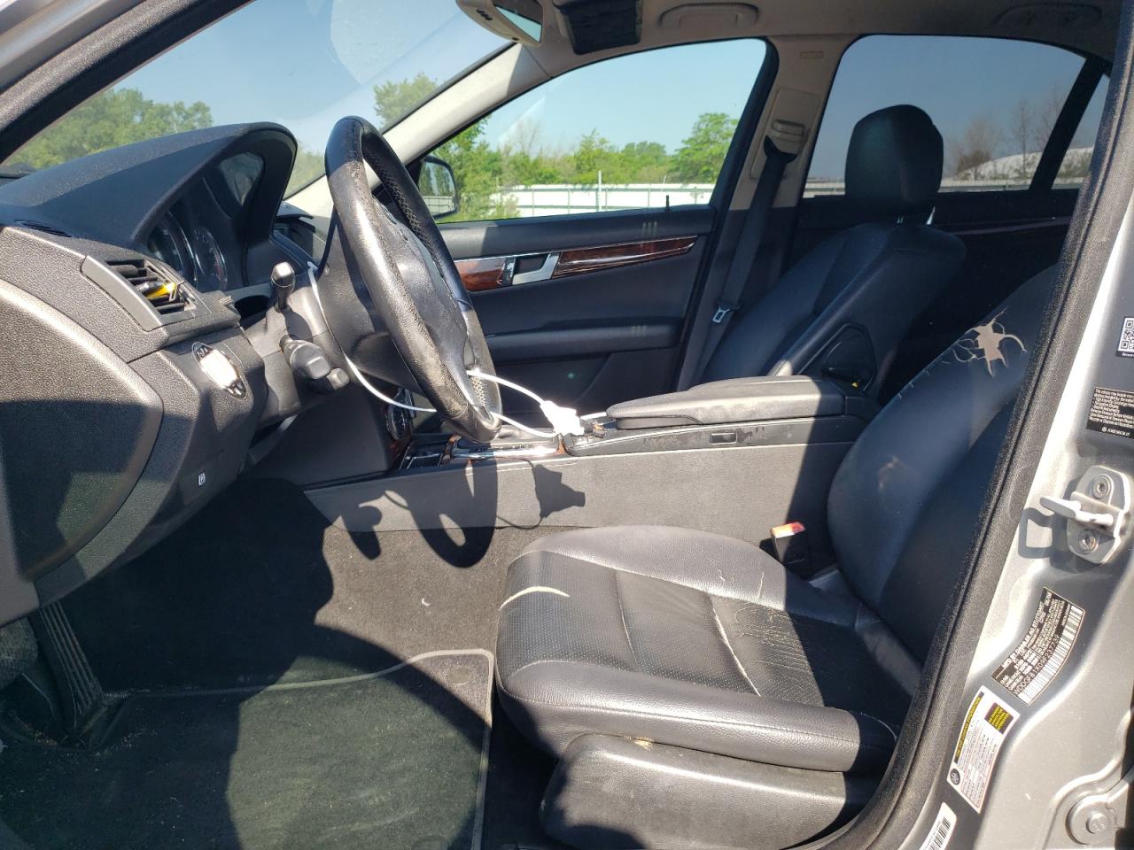 MERCEDES-BENZ C-CLASS 2009 VIN WDDGF81X09F237739 photo 7