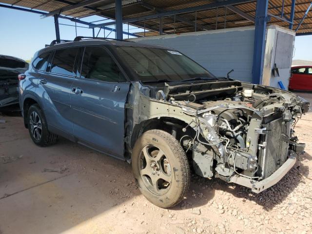  TOYOTA HIGHLANDER 2021 Blue