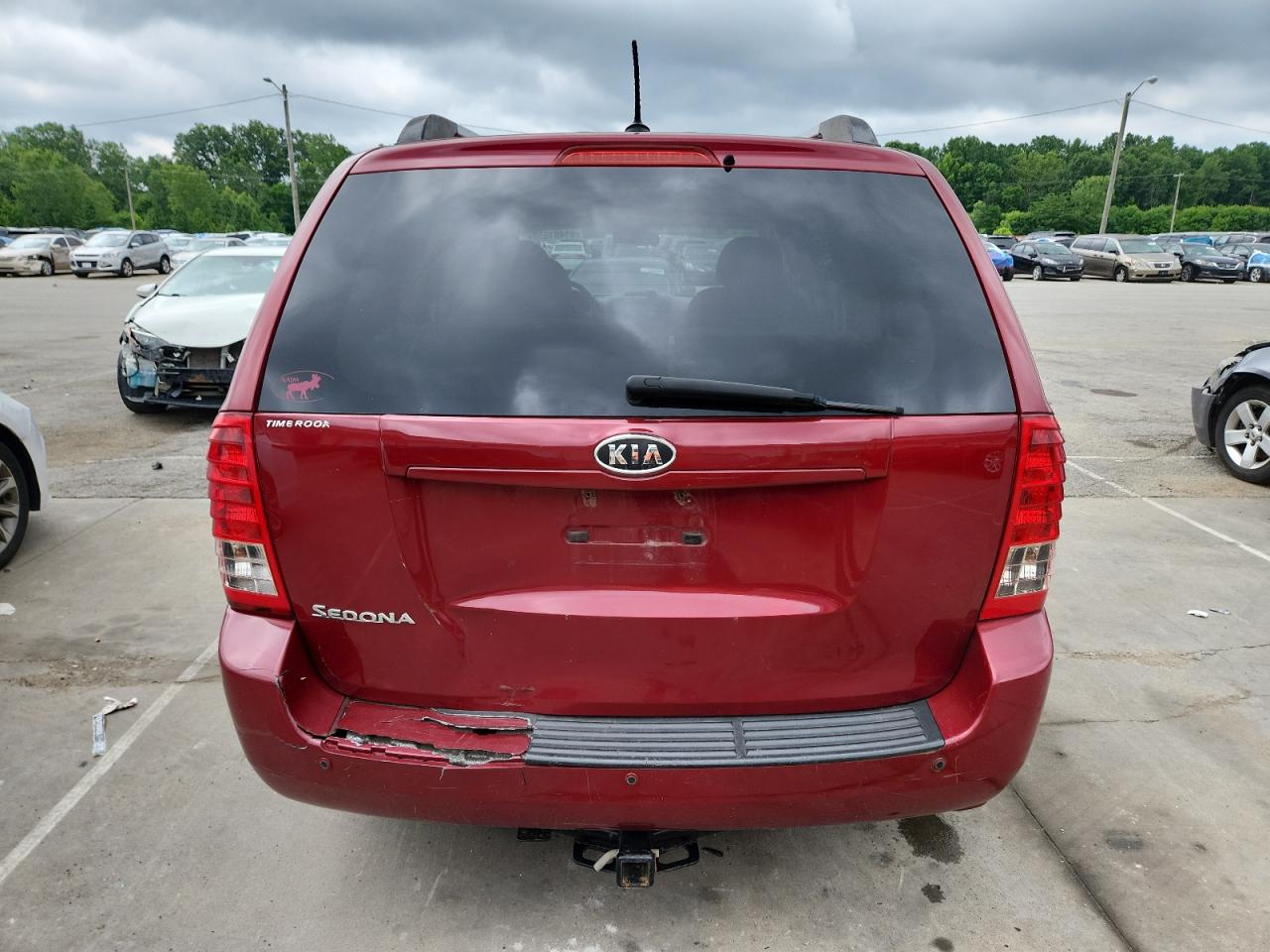 2011 Kia Sedona Lx VIN: KNDMG4C76B6380216 Lot: 61461555