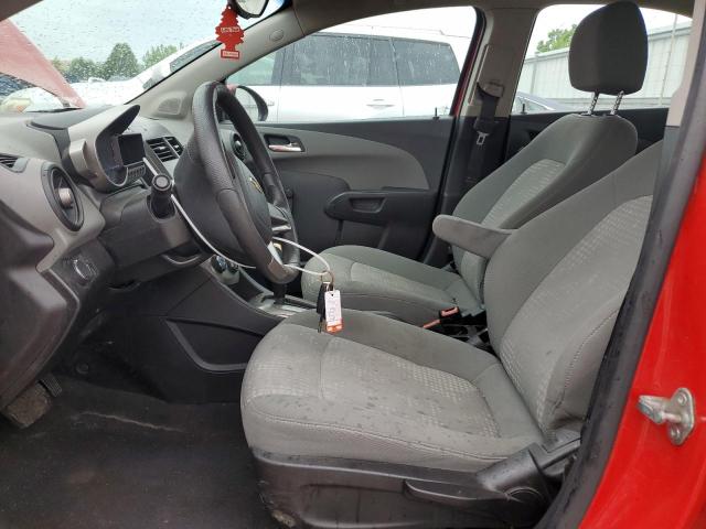  CHEVROLET SONIC 2012 Czerwony