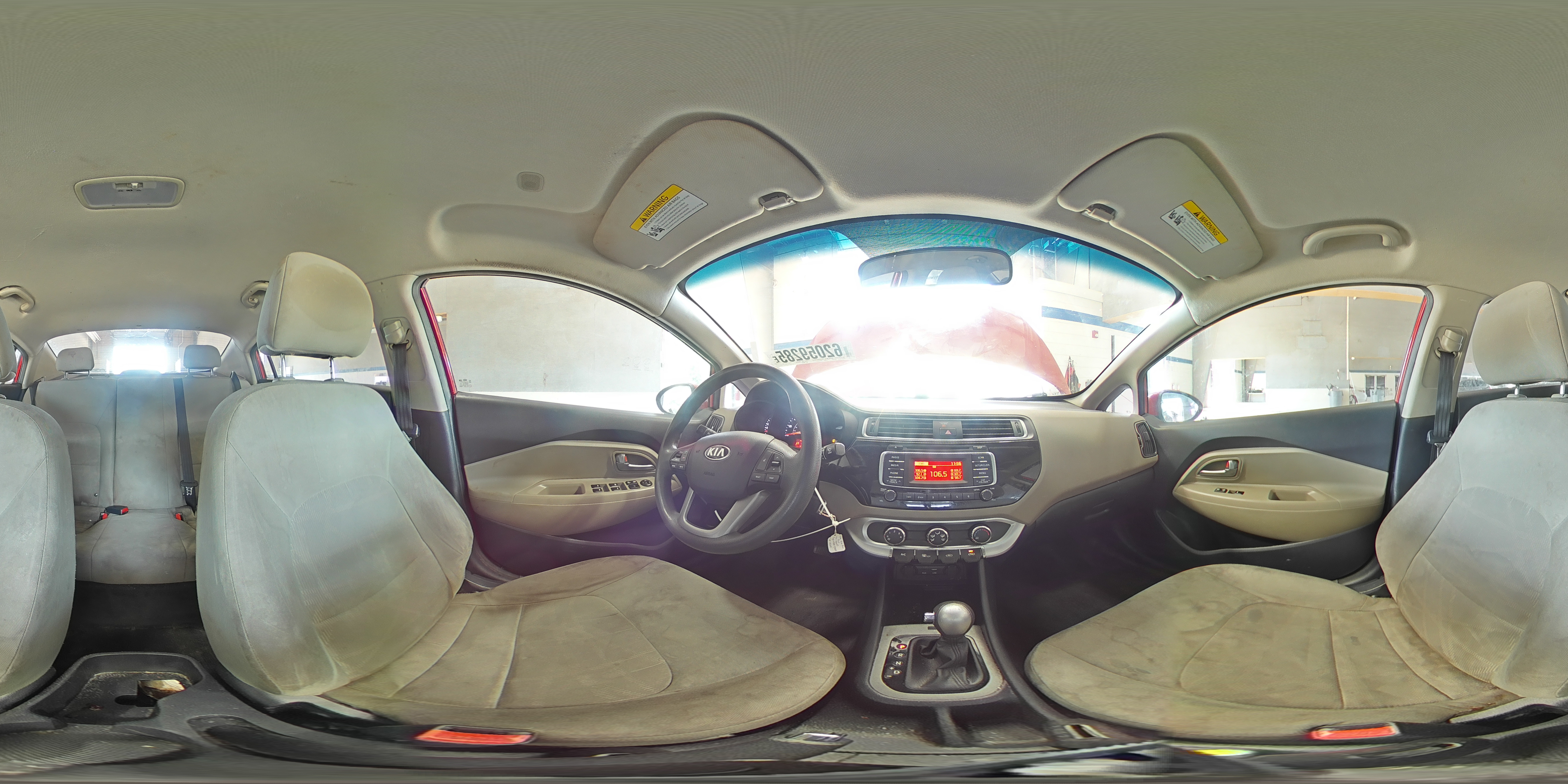 2017 Kia Rio Lx VIN: KNADM4A39H6046602 Lot: 62059285