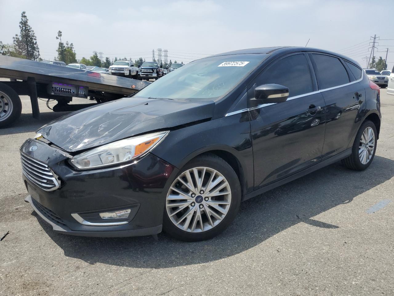 2018 Ford Focus Titanium for Sale in Rancho Cucamonga, CA - Frame Damage