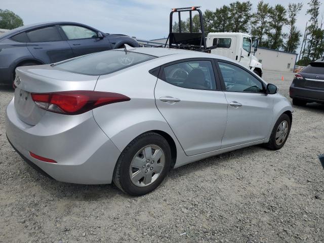  HYUNDAI ELANTRA 2016 Srebrny