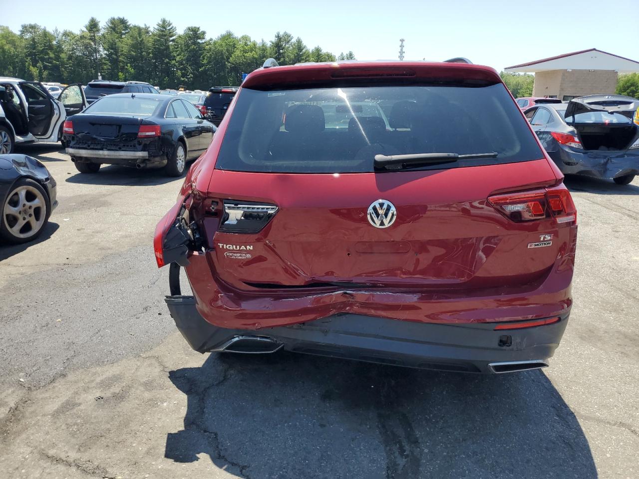 2018 Volkswagen Tiguan S VIN: 3VV0B7AX5JM209488 Lot: 61195035