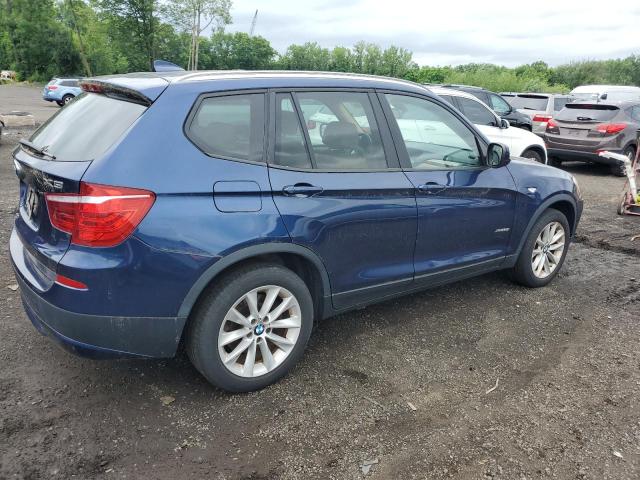 Паркетники BMW X3 2013 Синий