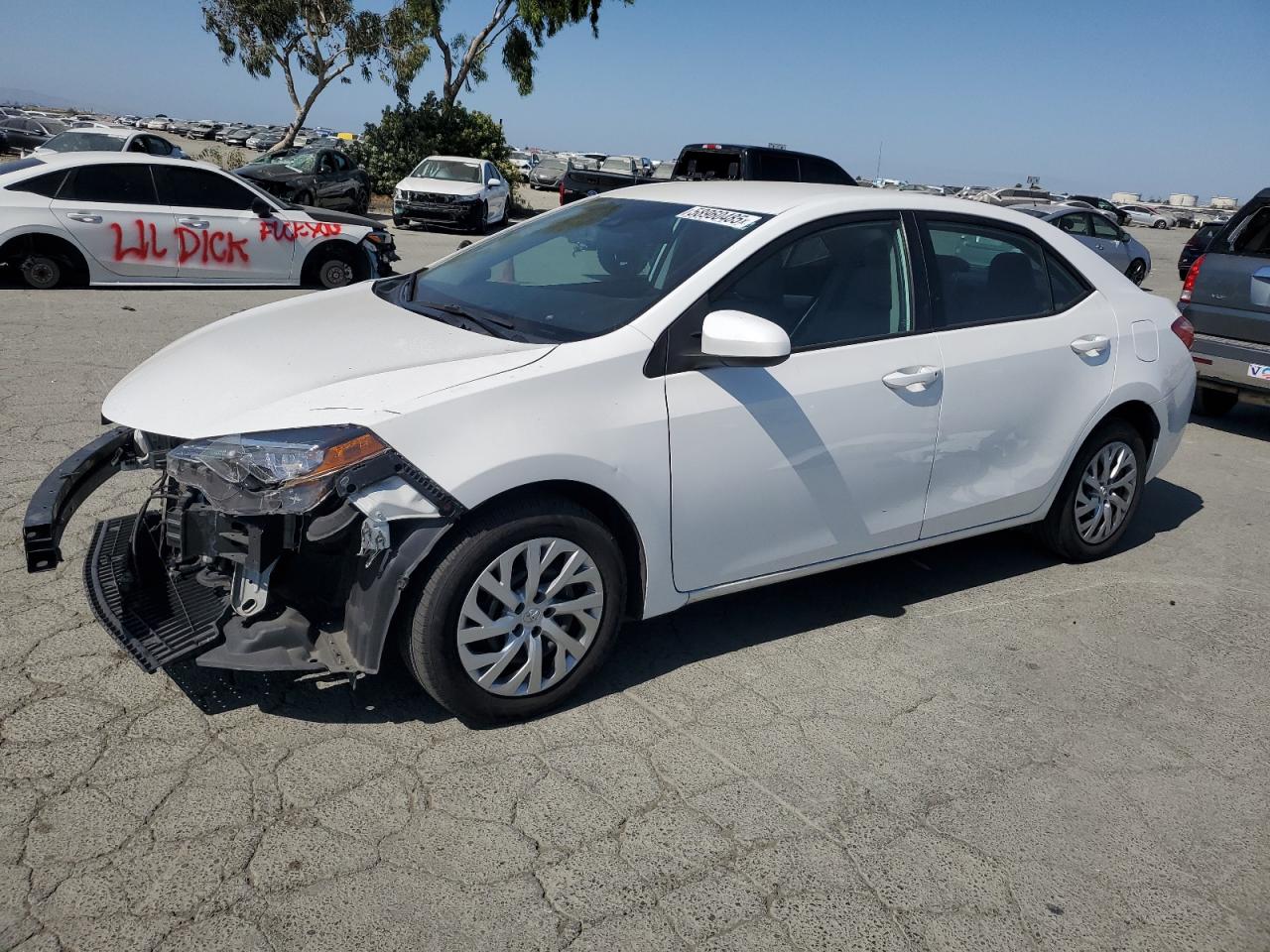 2017 Toyota Corolla L за продажба в Martinez, CA - Front End