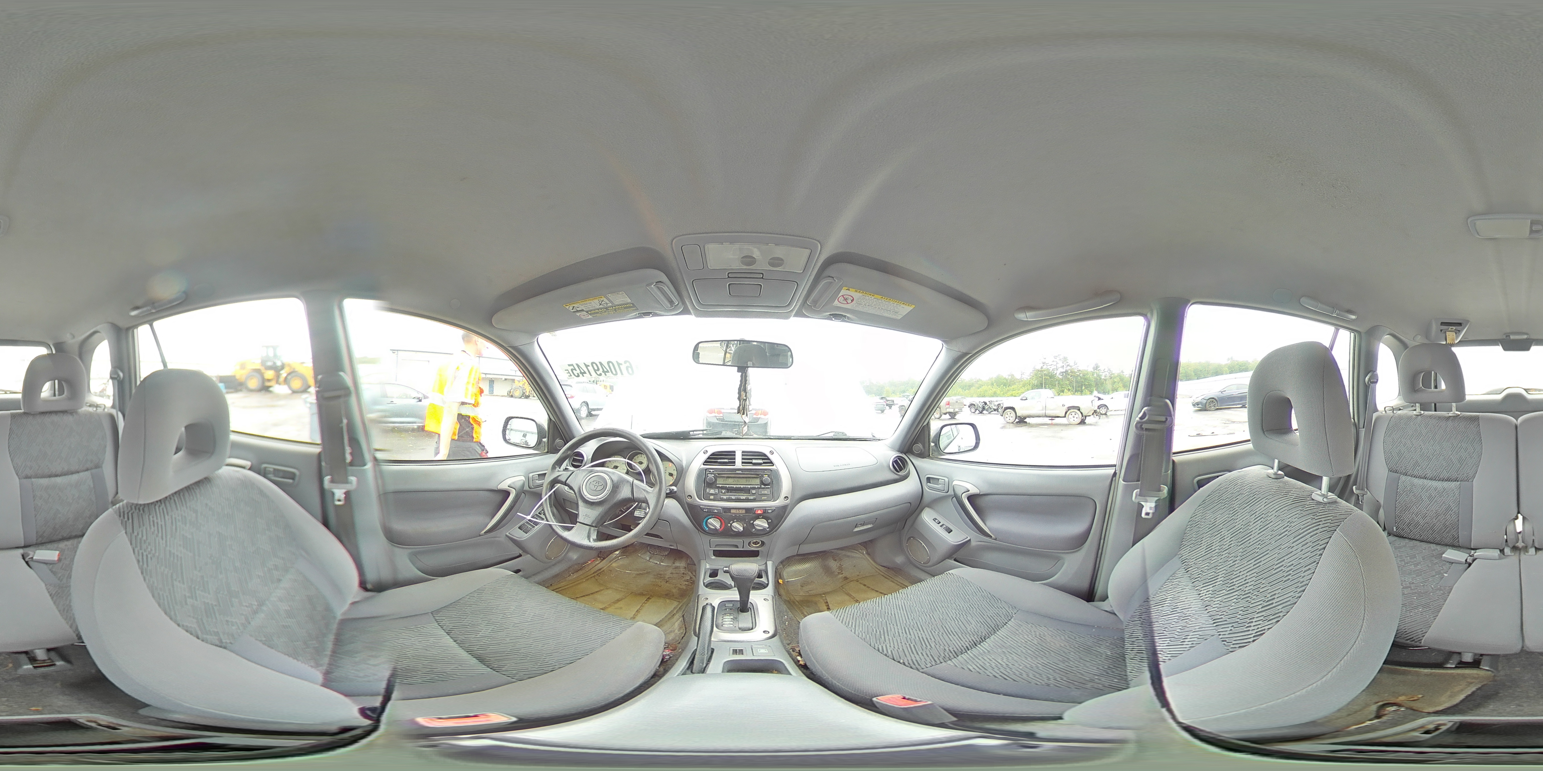 2003 Toyota Rav4 VIN: JTEHH20V536095333 Lot: 61049145