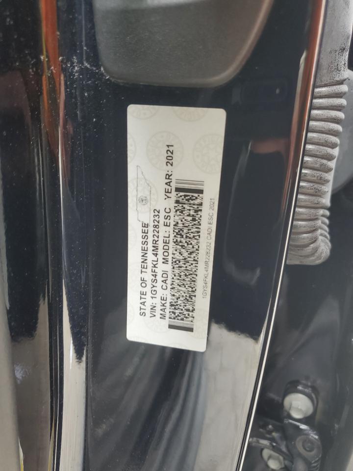 2021 Cadillac Escalade Sport VIN: 1GYS4FKL4MR228232 Lot: 60982255