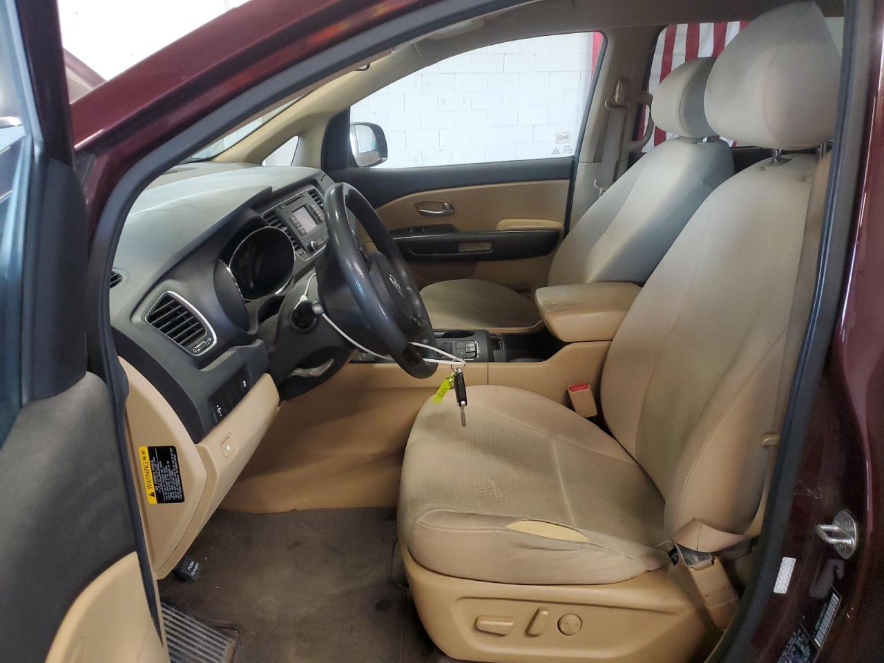2016 Kia Sedona Lx VIN: KNDMB5C19G6092715 Lot: 62736365