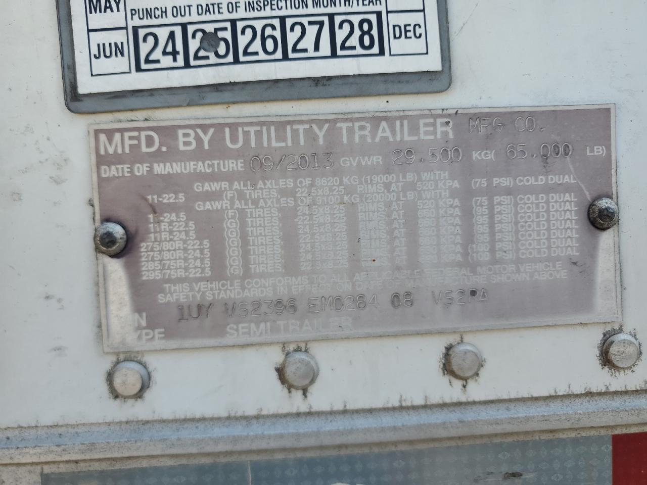UTILITY ALL Models 2014 VIN 1UYVS2396EM028408 zdjęcie 10