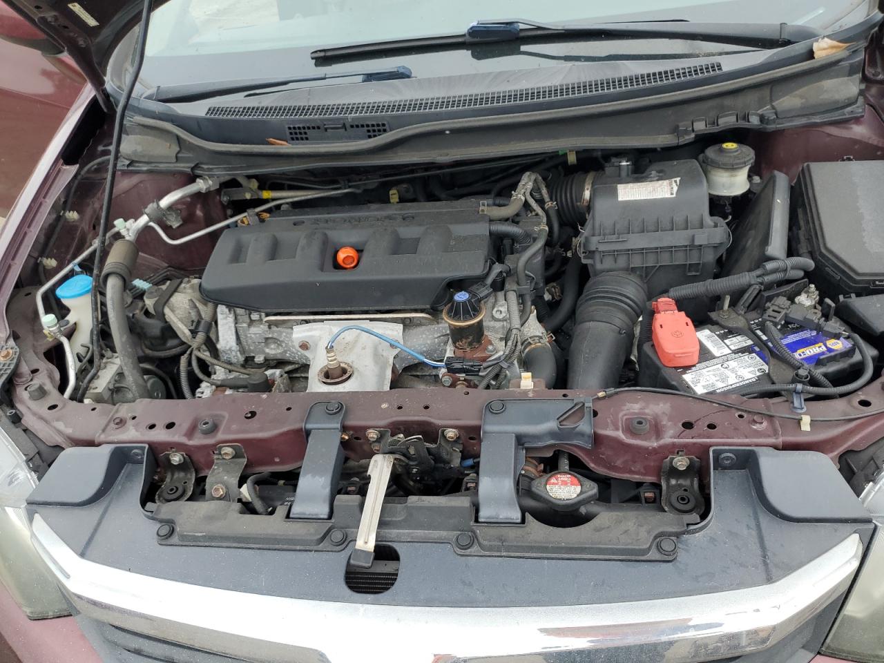 2012 Honda Civic Exl VIN: 2HGFB2F9XCH592725 Lot: 61435405