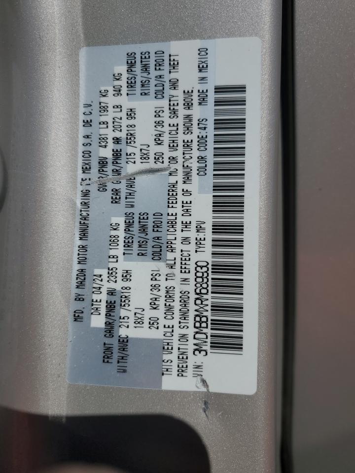 2024 Mazda Cx-30 Select VIN: 3MVDMBBMXRM689930 Lot: 61402445