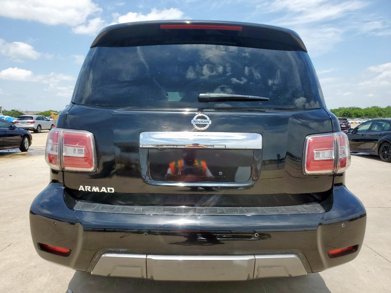 2020 Nissan Armada Sv VIN: JN8AY2NDXL9109915 Lot: 59988385