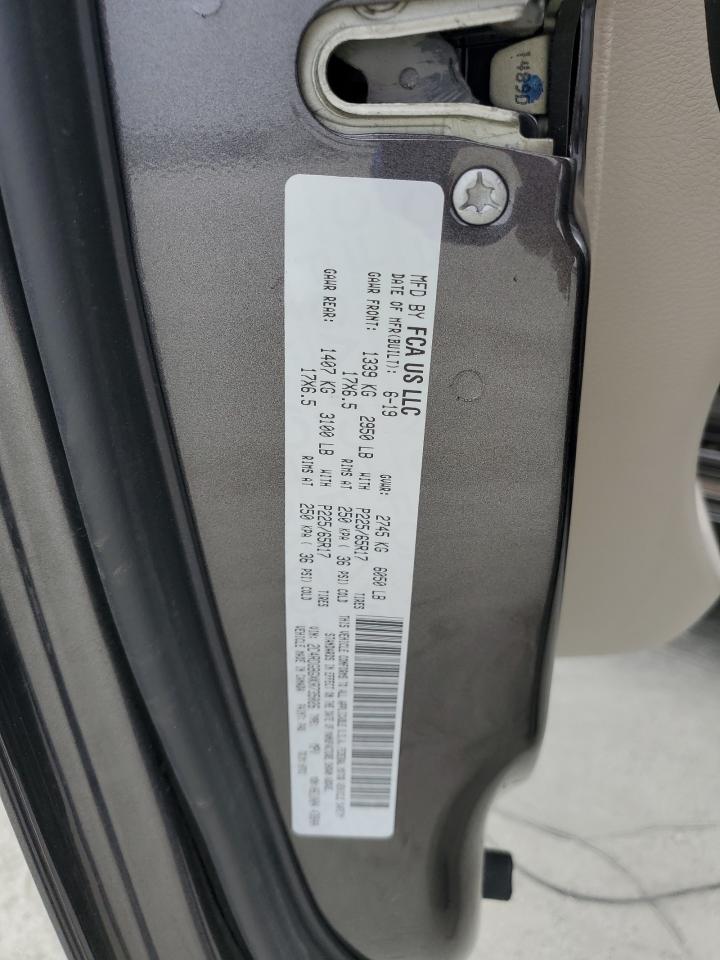 2019 Dodge Grand Caravan Se VIN: 2C4RDGBGXKR735026 Lot: 59572505