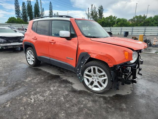  JEEP RENEGADE 2021 Pomarańczowy