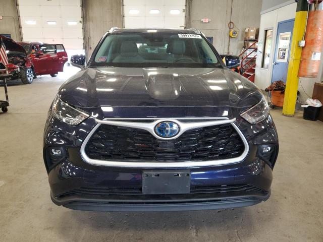  TOYOTA HIGHLANDER 2021 Синий